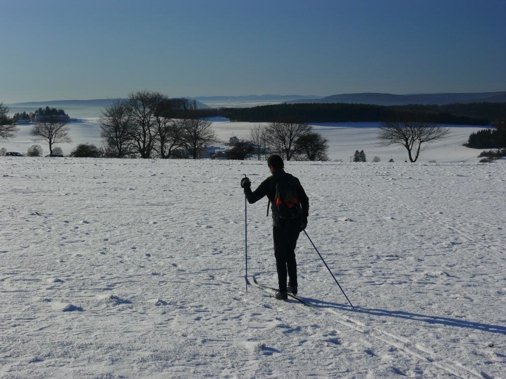 Wintersport auf dem Witthoh